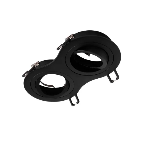 Светильник точечный Hap 10341/2B Black LOFT IT чёрный 2 лампы, основание чёрное в стиле современный хай-тек прямоугольный фото 5