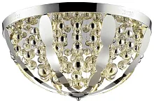 Люстра потолочная LED STELLA WE431.08.107 WERTMARK хром на 1 лампа, основание хром в стиле классический 