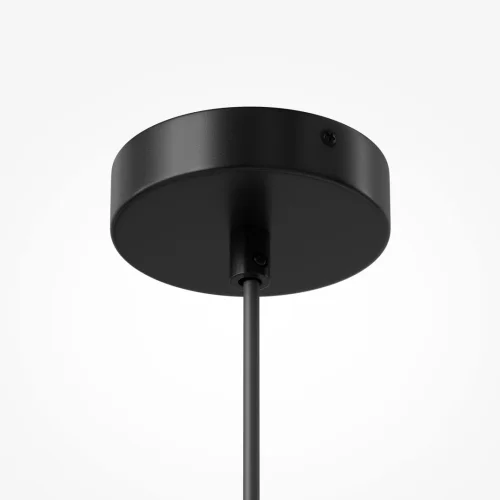 Светильник подвесной LED Brio MOD466PL-L12B3K Maytoni чёрный на 1 лампу, основание чёрное в стиле современный фото 5