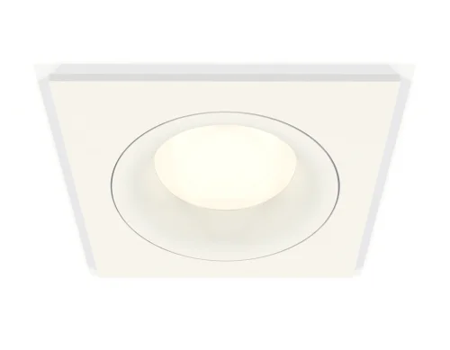 Светильник точечный XC7631001 Ambrella light белый 1 лампа, основание белое в стиле хай-тек современный 