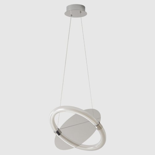 Светильник подвесной ЛЕД NEBULA SP22W LED CHROME Crystal Lux прозрачный на 1 лампу, основание хром в стиле современный фото 4