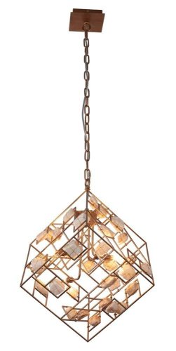 Светильник подвесной лофт DIEGO SP4 GOLD Crystal Lux золотой 4 лампы, основание золотое в стиле лофт  фото 2