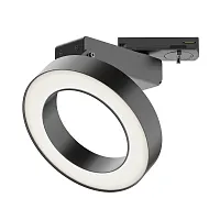 Светильник трековый LED Rim TR044-1-12W4K-B Maytoni чёрный для шинопроводов серии Rim чёрный