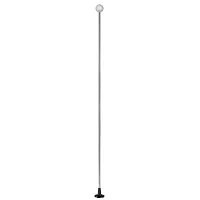 Ландшафтный светильник LED Notte 7123/1GLB Odeon Light уличный IP65 хром на 1 лампу, плафон белый в стиле хай-тек LED