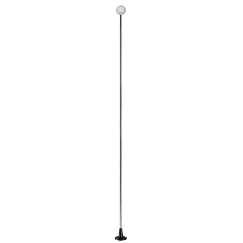 Ландшафтный светильник LED Notte 7123/1GLB Odeon Light уличный IP65 хром на 1 лампу, плафон белый в стиле хай-тек LED