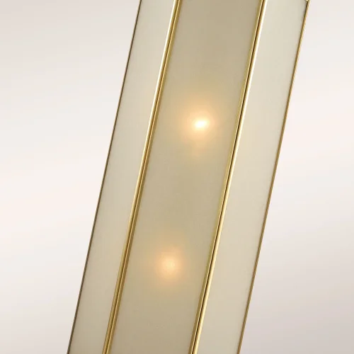Светильник подвесной Politop 4120-2P Favourite белый 2 лампы, основание золотое в стиле современный  фото 5