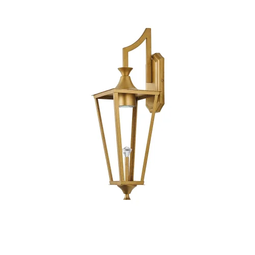 Бра Lampion 4003-1W Favourite прозрачный на 1 лампа, основание золотое в стиле классический  фото 2