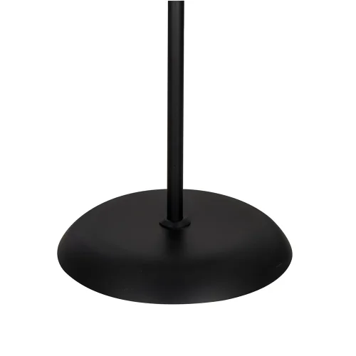 Торшер Duetto A9569PN-2BK Arte Lamp для чтения белый 1 лампа, основание чёрное в стиле классический
 фото 4
