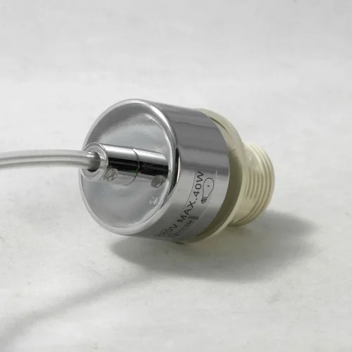 Светильник подвесной COSTANZO LSL-9006-01 Lussole белый 1 лампа, основание хром в стиле современный  фото 3