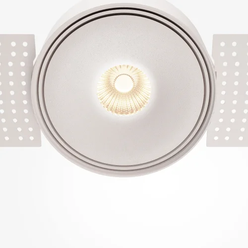 Светильник точечный LED Move DL060-9W3-4-6K-TRS-W Maytoni белый 1 лампа, основание белое в стиле современный хай-тек круглый для затирки фото 2