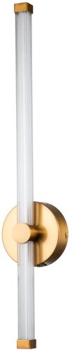 Бра LED с пультом Quadro 4010/05/01W Stilfort прозрачный на 1 , основание бронзовое в стиле хай-тек современный с пультом