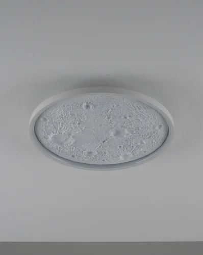 Светильник потолочный LED Spatial V11657-CL Moderli белый на 1 лампу, основание белое в стиле современный фото 2
