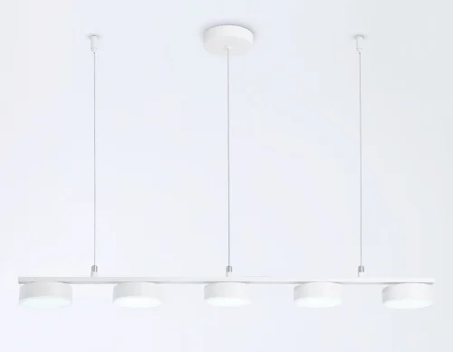 Светильник подвесной LED FL51733 Ambrella light белый 1 лампа, основание белое в стиле современный хай-тек  фото 3