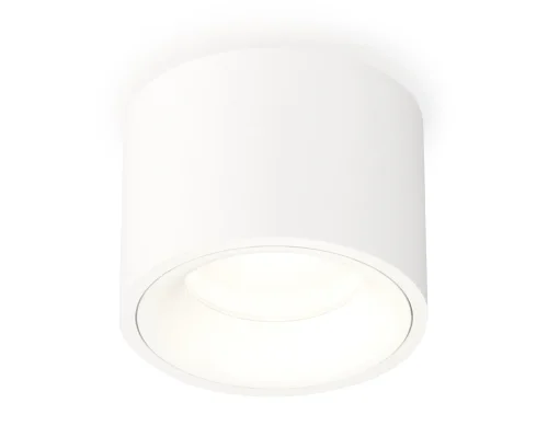 Светильник накладной Techno spot XS7510020 Ambrella light белый 1 лампа, основание белое в стиле современный хай-тек круглый