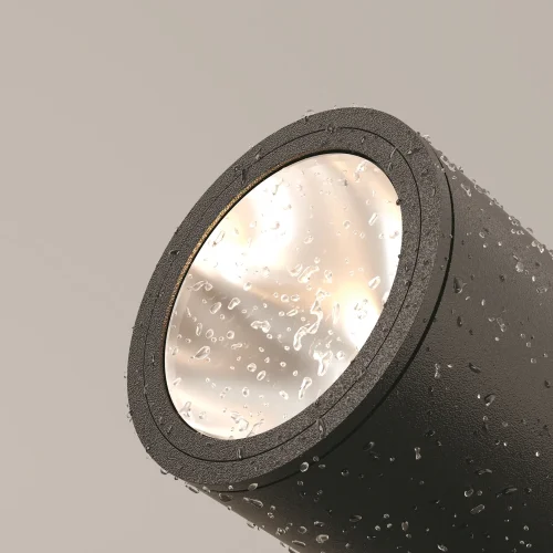 Прожектор LED Bern O050FL-L30GF3K Maytoni уличный IP65 графит на 1 лампу, плафон графит в стиле современный хай-тек LED фото 11