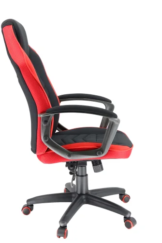 Геймерское кресло Stels T Ткань Красный EP-321 Stels Black/Red Everprof, красный/ткань, ножки//, размеры - 940*1060***610* фото 4