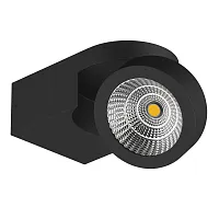 Светильник накладной LED Snodo 055173 Lightstar чёрный 1 лампа, основание чёрное в стиле хай-тек круглый