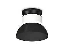 Светильник накладной XS8101051 Ambrella light чёрный 1 лампа, основание белое чёрное в стиле современный хай-тек круглый
