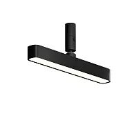 Трековый светильник LED Magnetic track system Flexity TR202-1-10W3K-B Maytoni чёрный для шинопроводов серии Magnetic track system Flexity чёрный