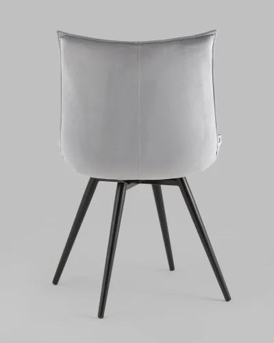 Стул вращающийся Робб велюр серый УТ000039390 Stool Group, /, ножки//, размеры - *880***555*610 фото 7