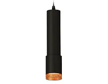 Светильник подвесной XP7422005 Ambrella light коричневый чёрный 1 лампа, основание чёрное в стиле модерн хай-тек трубочки