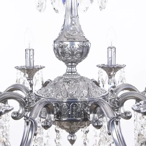 Люстра подвесная AL78101/8/250 B CG Bohemia Ivele Crystal без плафона на 8 ламп, основание никель в стиле классический sp фото 4