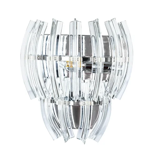 Бра Ella A1054AP-1CC Arte Lamp прозрачный на 1 лампа, основание хром в стиле современный 