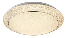 Светильник потолочный LED с пультом Ronja 41314-40 Globo белый 1 лампа, основание белое в стиле современный с пультом