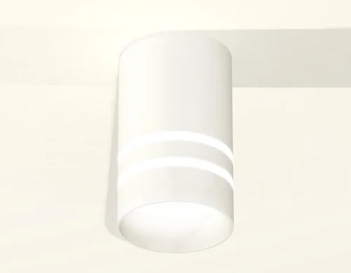 Светильник накладной Techno spot XS6301062 Ambrella light белый 1 лампа, основание белое в стиле модерн круглый фото 3