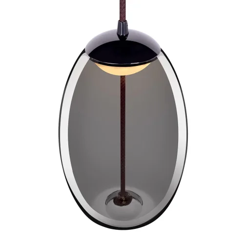 Светильник подвесной LED Knot 8134-A mini LOFT IT чёрный 1 лампа, основание чёрное в стиле модерн  фото 5