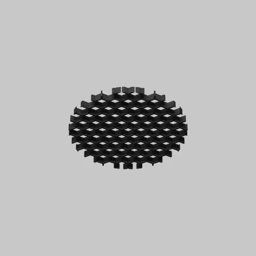 Антибликовый фильтр для светильников серии Dip 10Вт HoneyComb001-D32 Maytoni на 1 , основание в стиле фото 7