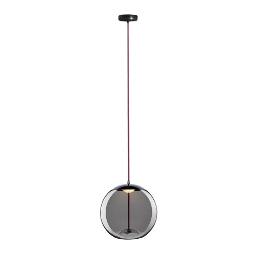 Светильник подвесной LED Knot 8134-B mini LOFT IT чёрный 1 лампа, основание чёрное в стиле модерн  фото 4