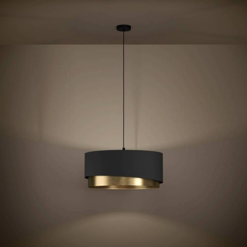 Светильник подвесной Manderline 39926 Eglo латунь чёрный 1 лампа, основание чёрное в стиле современный  фото 2