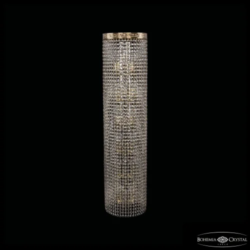 Бра 83401B/25IV-100 G R Bohemia Ivele Crystal прозрачный на 12 ламп, основание золотое в стиле современный классический r