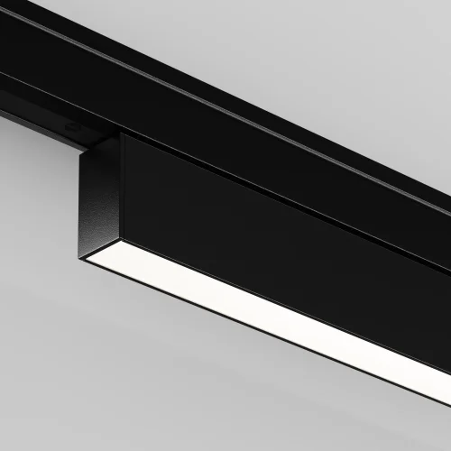 Трековый светильник Basis 4000К 12Вт 100° Magnetic track system Levity TR192-1-12W4K-B Maytoni чёрный для шинопроводов серии Magnetic track system Levity чёрный фото 3