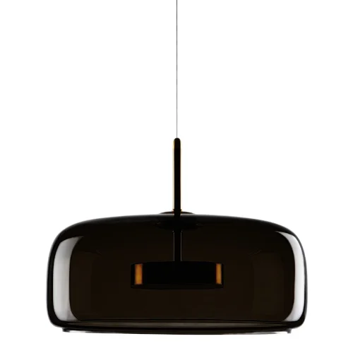 Светильник подвесной LED Dauphin 10040B LOFT IT коричневый 1 лампа, основание золотое в стиле модерн выдувное фото 3