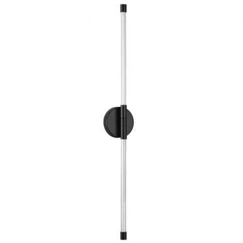 Бра LED Anta 4393/20WL Odeon Light белый на 1 лампу, основание чёрное в стиле хай-тек 