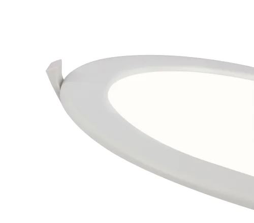 Светильник точечный LED Polly 12392-20D Globo белый 1 лампа, основание белое в стиле современный  фото 3