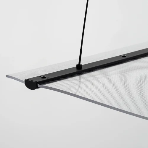 Светильник подвесной LED с пультом Skatt CL213131 Citilux прозрачный на 1 лампу, основание чёрное в стиле современный хай-тек с пультом фото 8