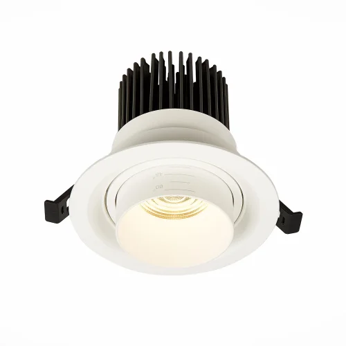 Светильник точечный LED ST701 ST701.538.12 ST-Luce белый 1 лампа, основание белое в стиле хай-тек  фото 2
