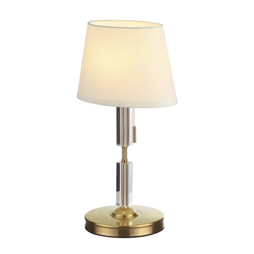 Настольная лампа London 4894/1T Odeon Light белая 1 лампа, основание бронзовое металл в стиле классический  фото 2