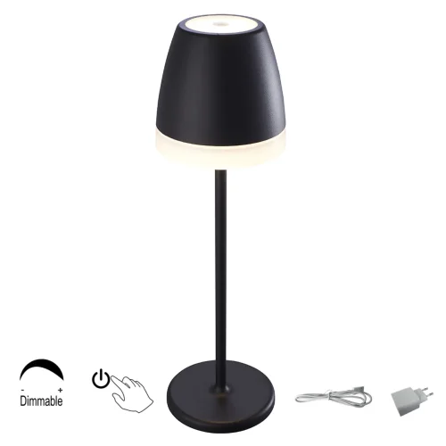 Настольная лампа уличная переносная Fuji 7115 Mantra уличный IP54 чёрный 1 лампа, плафон чёрный в стиле современный LED фото 4
