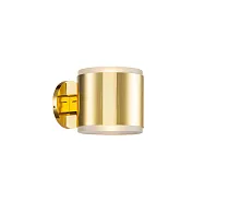 Бра TUBE W5630.2 gold Lucia Tucci золотой белый на 2 лампы, основание золотое в стиле современный Бра TUBE W5630.2 gold Lucia Tucci золотой белый на 2 лампы, основание золотое в стиле современный