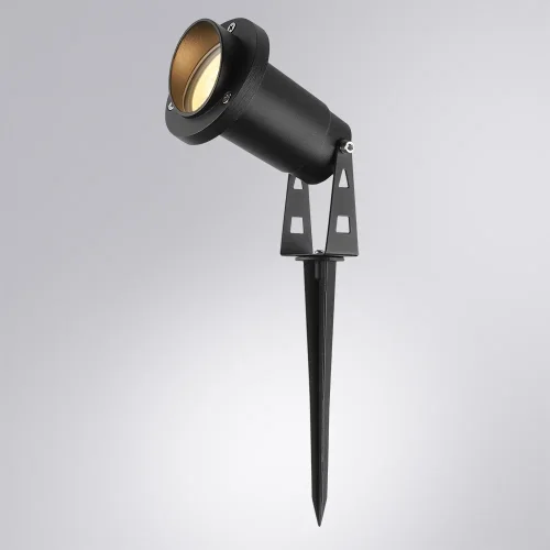Ландшафтный светильник Elsie A1522IN-1BK Arte Lamp уличный IP65 чёрный 1 лампа, плафон чёрный в стиле хай-тек современный GU10 фото 4