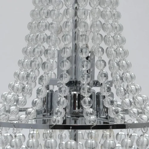 Люстра подвесная Бриз 464018506 MW-Light прозрачная на 6 ламп, основание хром в стиле классический фото 8