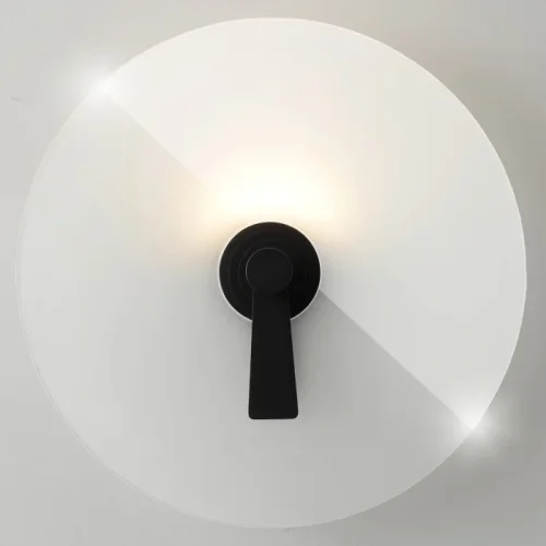 Бра ЛЕД CHIAROSCURO AP6W LED BLACK Crystal Lux белый на 1 лампу, основание чёрное в стиле современный фото 3 Бра ЛЕД CHIAROSCURO AP6W LED BLACK Crystal Lux белый на 1 лампу, основание чёрное в стиле современный фото 3