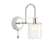Бра с выключателем TR5901 Ambrella light прозрачный на 1 лампу, основание хром в стиле современный Бра с выключателем TR5901 Ambrella light прозрачный на 1 лампу, основание хром в стиле современный