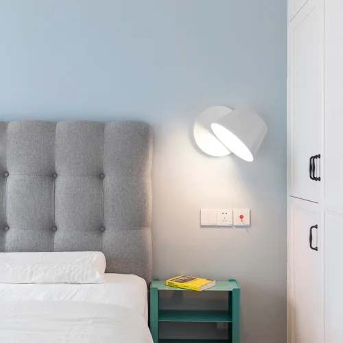 Бра PAIL 101884-26 ImperiumLoft жёлтый на 1 лампу, основание чёрное в стиле современный фото 10