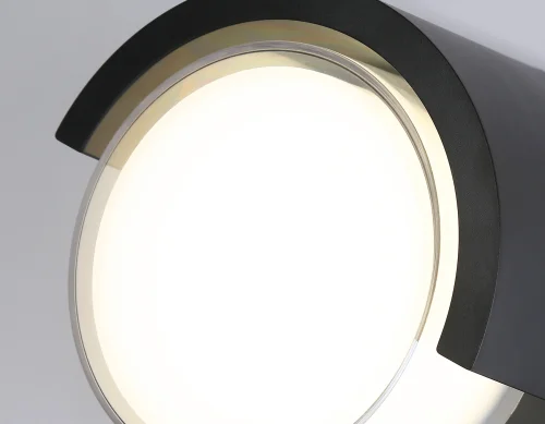 Настенный светильник LED ST5231 Ambrella light уличный IP65 чёрный 1 лампа, плафон белый в стиле хай-тек современный LED фото 3