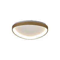 Светильник потолочный LED Niseko 8054 Mantra белый 1 лампа, основание золотое в стиле модерн 